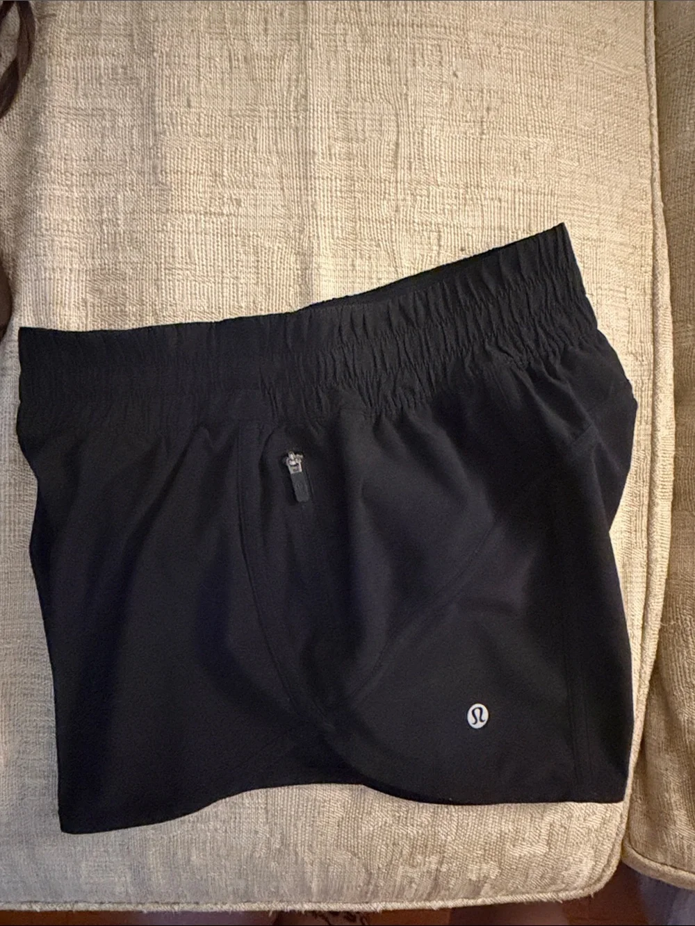 lululemon athletica Black Athletic Run Shorts
